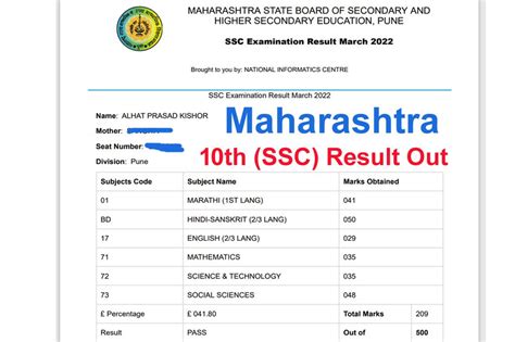 10 ka result 2022.